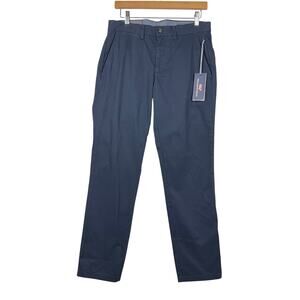NEW Vineyard Vines Men's The Breaker Navy Blue Straight Chino Pants 30X30